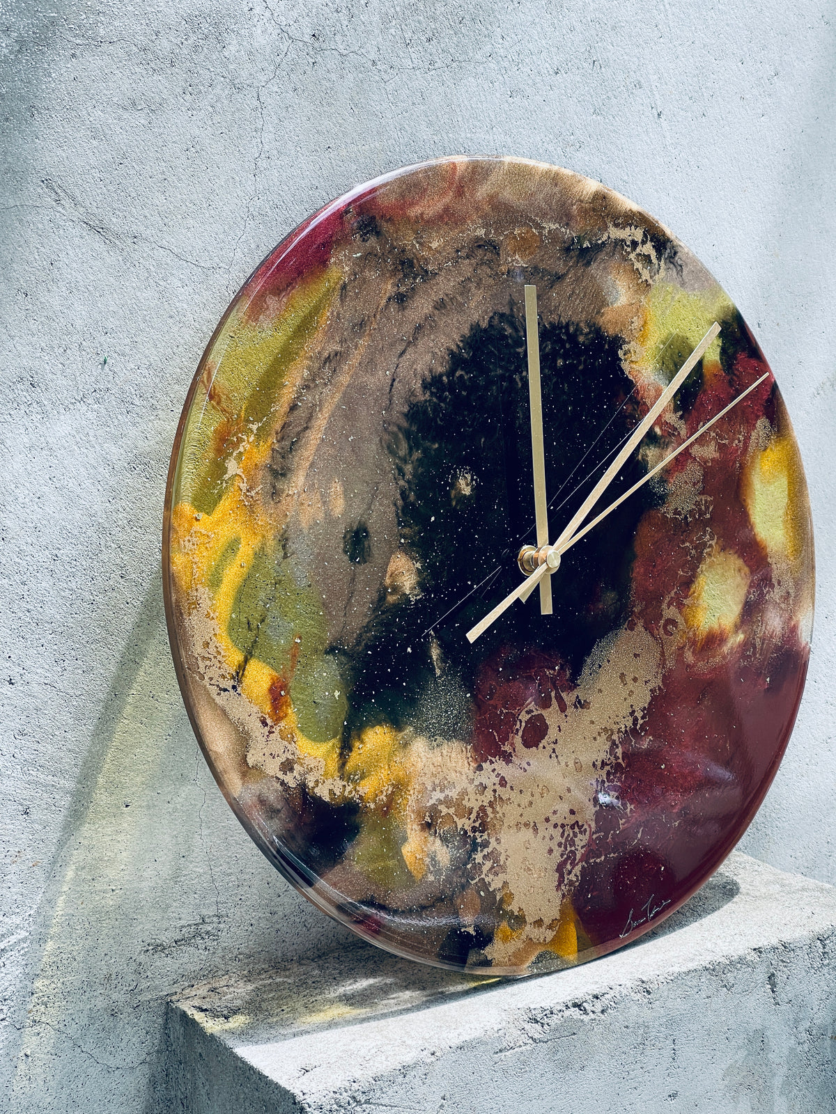 33Creations Resinart 樹脂藝術家飾 | 時鐘 | 琥珀