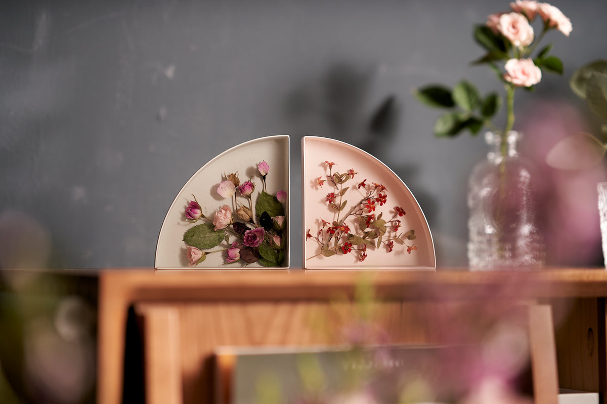 33Creations Floral Art 樹脂花藝  | 藝術擺件 | Blossom 扇形飾盤