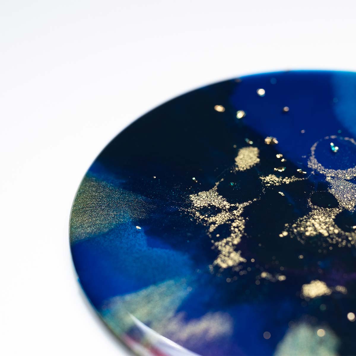 33Creations Resinart 樹脂藝術 | 杯墊 | 金屬杯墊 銀河系列